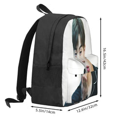 Harajuku Zipper Close Backpacks Men's & Women's Bags