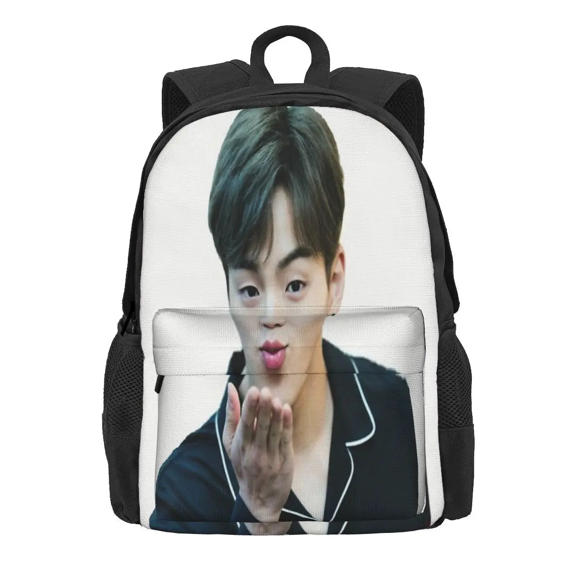 Harajuku Zipper Close Backpacks Men's & Women's Bags