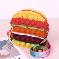 Squeeze Bubble Stress Reliever Wallets Mini Toy CU53