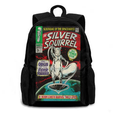 Silver Squirrel 1 Bag Backpack For Men Women Girls Teenage