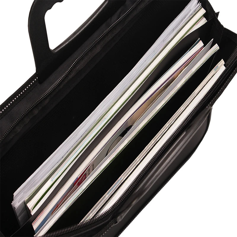 A4 Document Organizer Business Bag Men Office Bag Waterproof