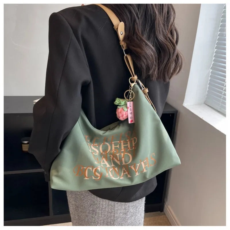 Canvas Shopping Bags Large Tote Shoulder Bag For Women