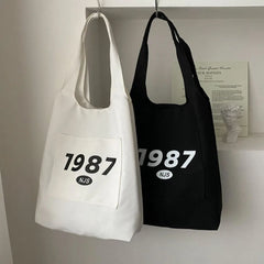 Canvas Tote Bag Large Capacity Women's Handbag