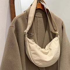 Nylon Hobos Shoulder Bag Women's Travel Handbag