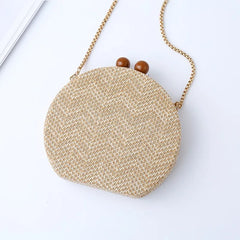 Vintage Acrylic Crossbody Bag Clutch Wallet