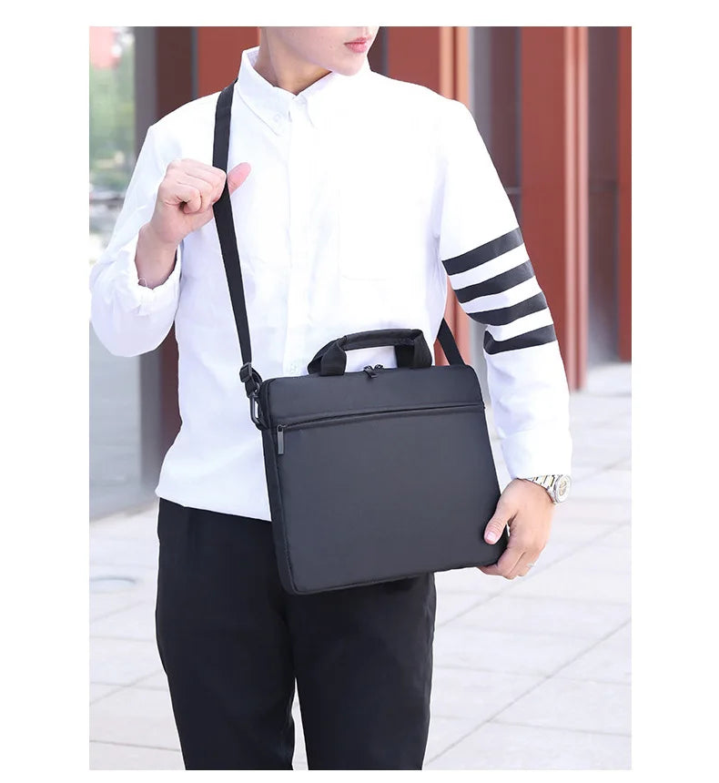 Large Capacity Portable Computer Hangbag Waterproof Durable Travel Tote