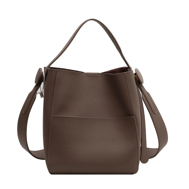 Bucket Crossbody Bag PU Leather Handbag Women's Tote Bag SG875