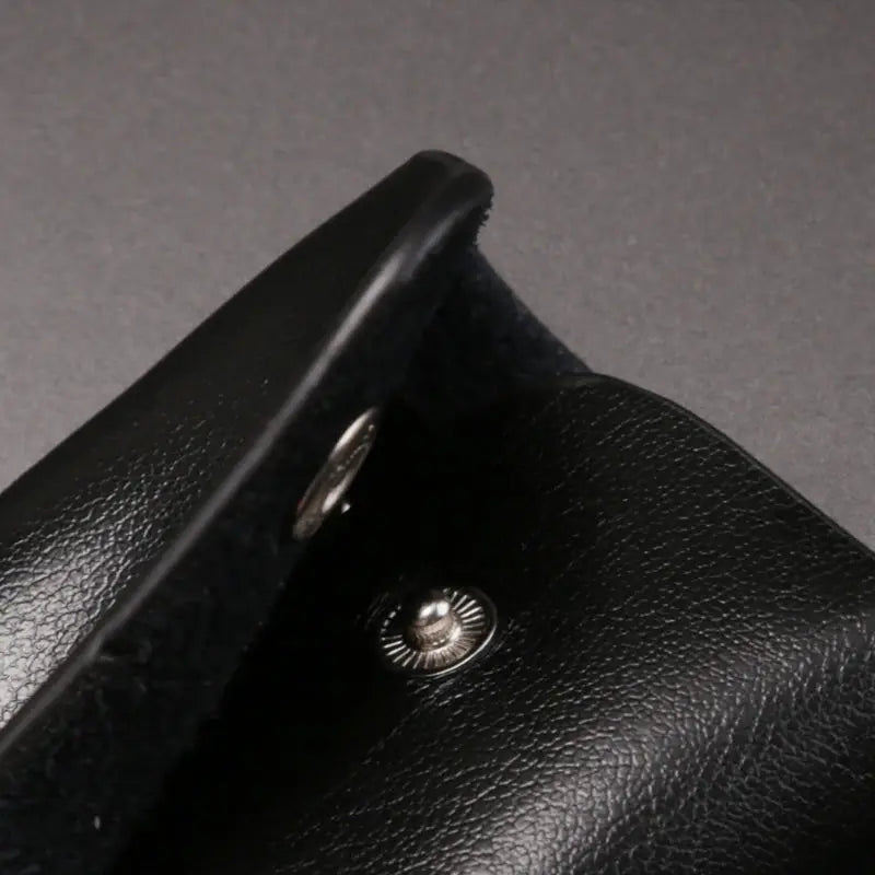 Men Key Wallets Solid PU Leather Keychain Protection