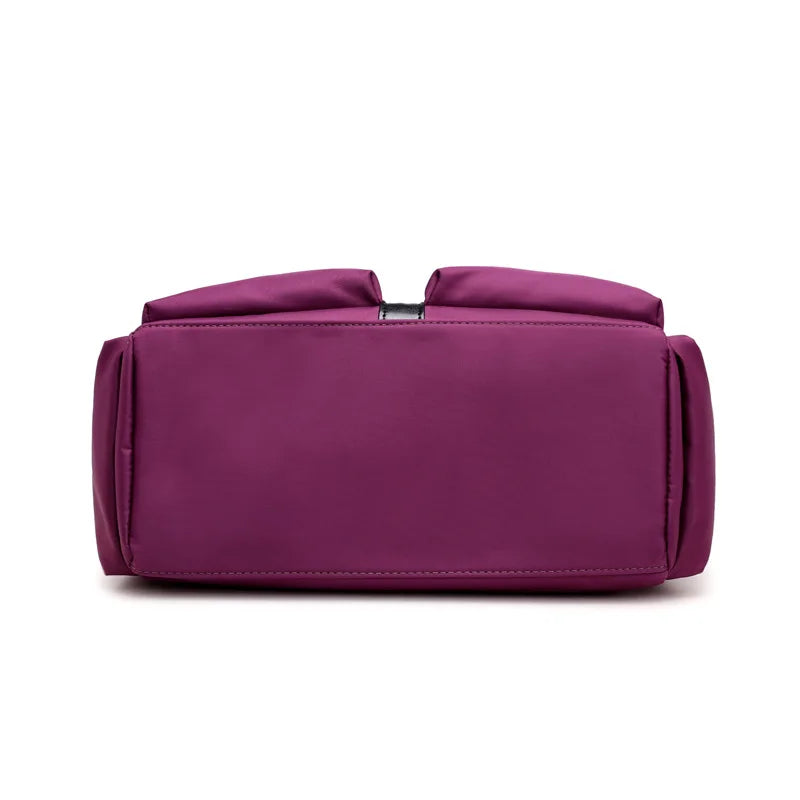 Large Capacity Waterproof Nylon Shoulder Bag for Women
