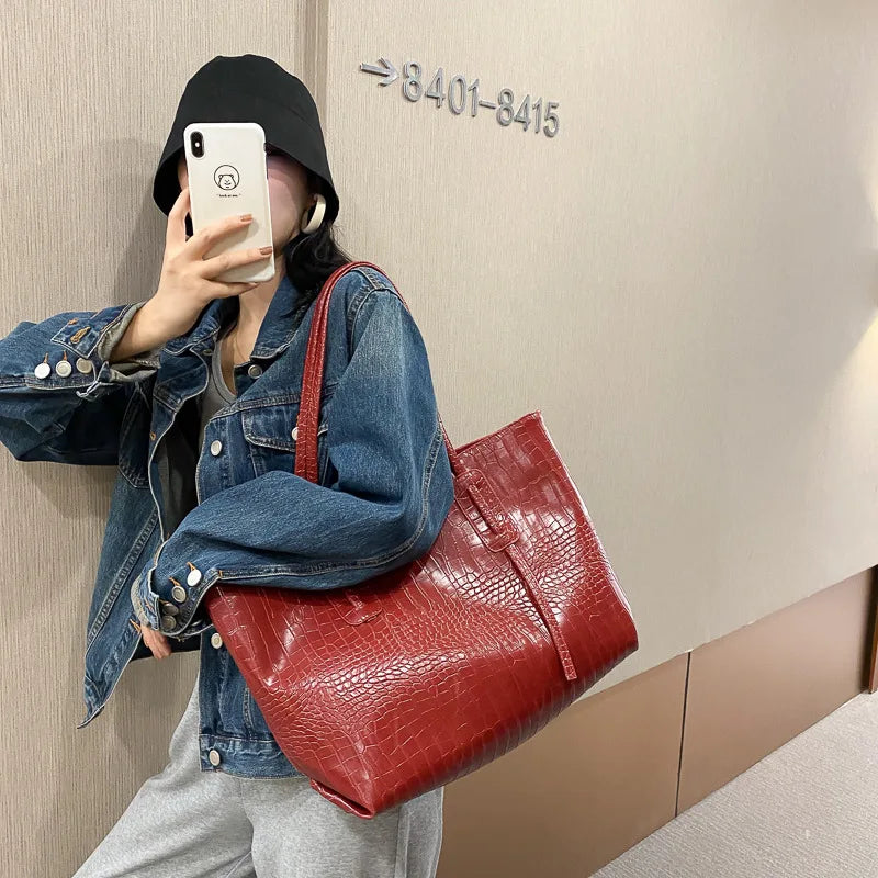 Large-capacity Shoulder Bag Portable Tote Bag