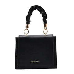 Letter Printing Handbag Temperament Shoulder Bag Women's Solid Messenger