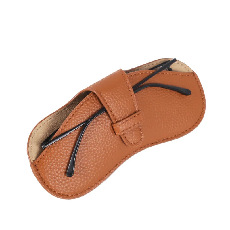 Men's & Women's Glasses Bag Cowhide Sunglasses Storage