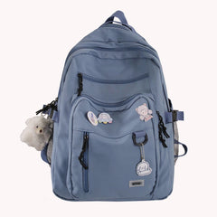 Nylon Backpacks Multi-pocket College Backpacks Large Capacity Backpack