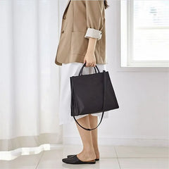 Nylon Business Briefcase Female Lightweight Waterproof Handbag