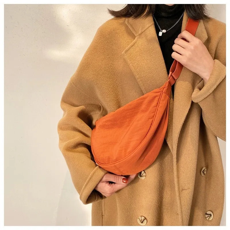Nylon Women's Shoulder Bag Large Capacity Ladies Messenger Bag