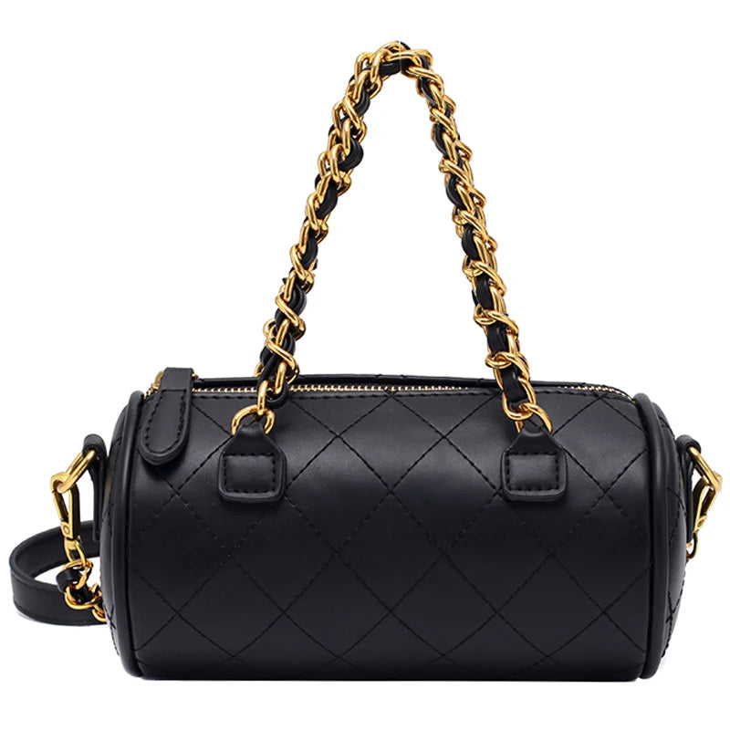 PU Leather Chain Crossbody Bag Winter Trending Shoulder Handbag