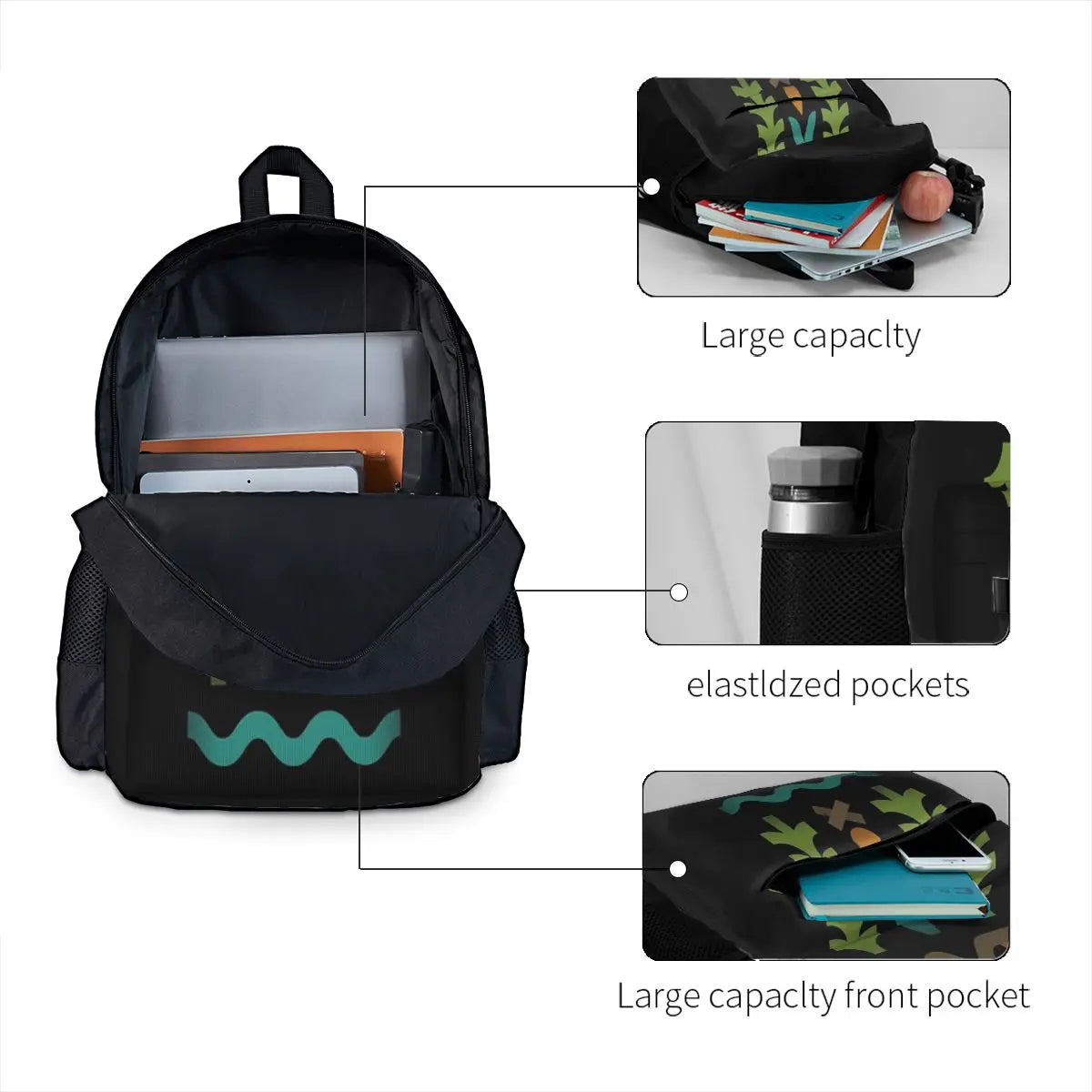 Personalised Men's Backpack - Ultimate Style and Functionality