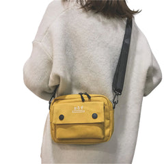 Canvas Crossbody Bag Casual Phone Bag for Women