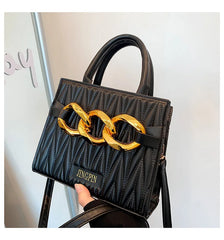 Shoulder Bag Women PU Leather Crossbody Purse Solid Flap Handbag