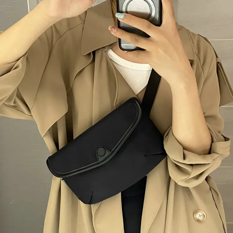 Crossbody Shoulder Bag for Women Waist Fanny Pack Chest Small Handbag
