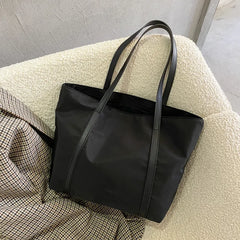 Women's Oxford Shoulder Bag Top-handle Tote for Shopping, Large Capacity