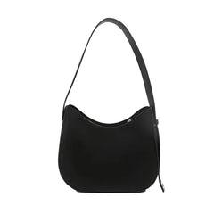 Wide Shoulder Strap Women's Messenger Bag Zipper Saddle Bag