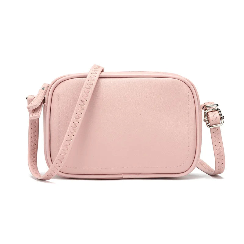 Women's Small Crossbody Bag Purse Solid Shoulder Clutch Handbag Totes Pack