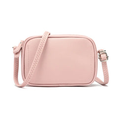 Women's Small Crossbody Bag Purse Solid Shoulder Clutch Handbag Totes Pack