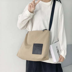Young Girl Messenger Bag Waterproof Nylon Shoulder Bag For Women