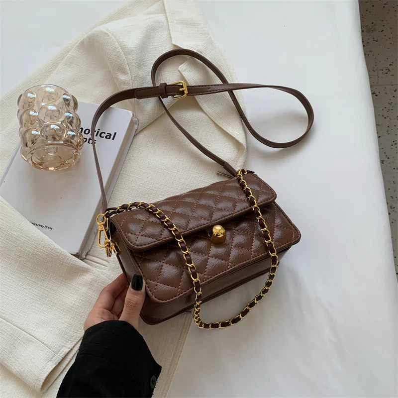 Small Square Bag Autumn Shoulder Messenger Bag