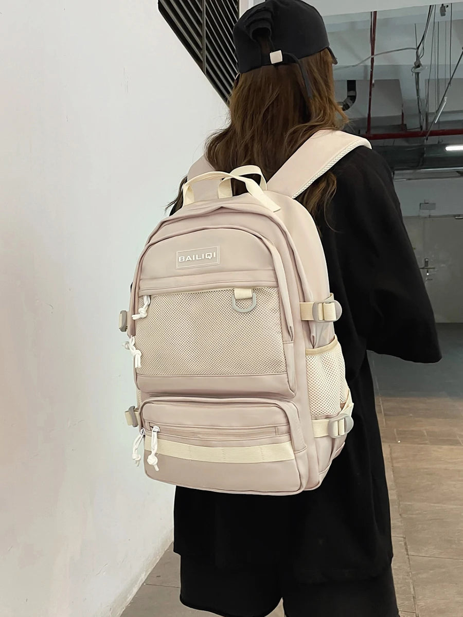 Waterproof School Backpack for Teenagers Girls Student Bookbag