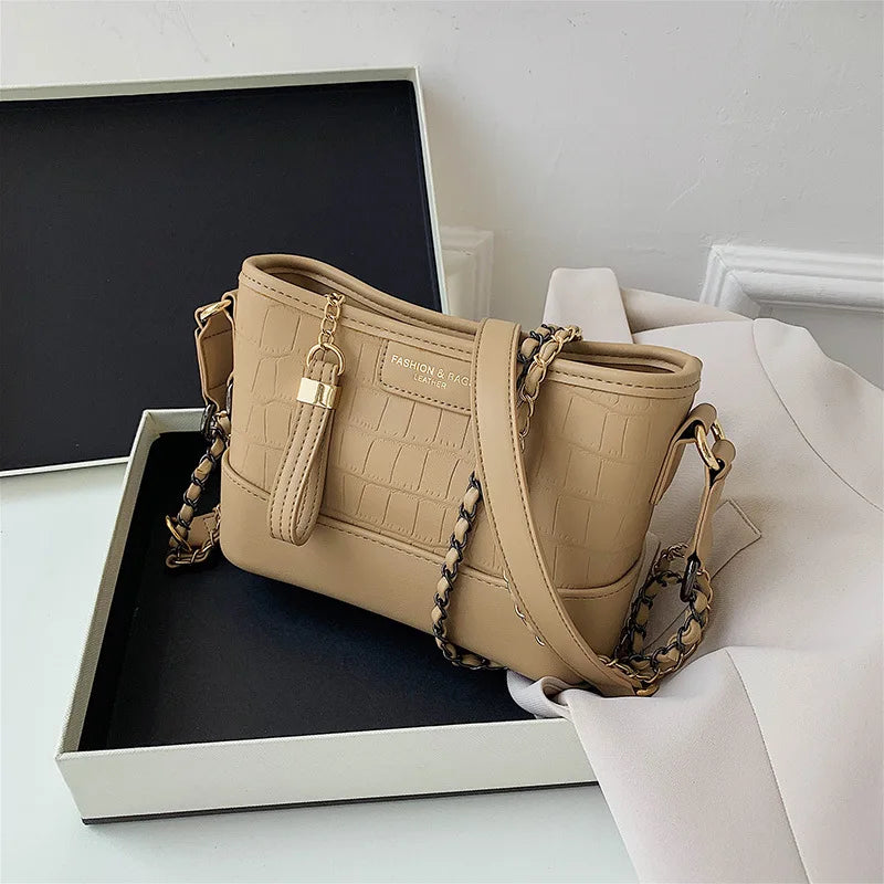 Casual Shoulder Bag All-match Messenger Bag for Women