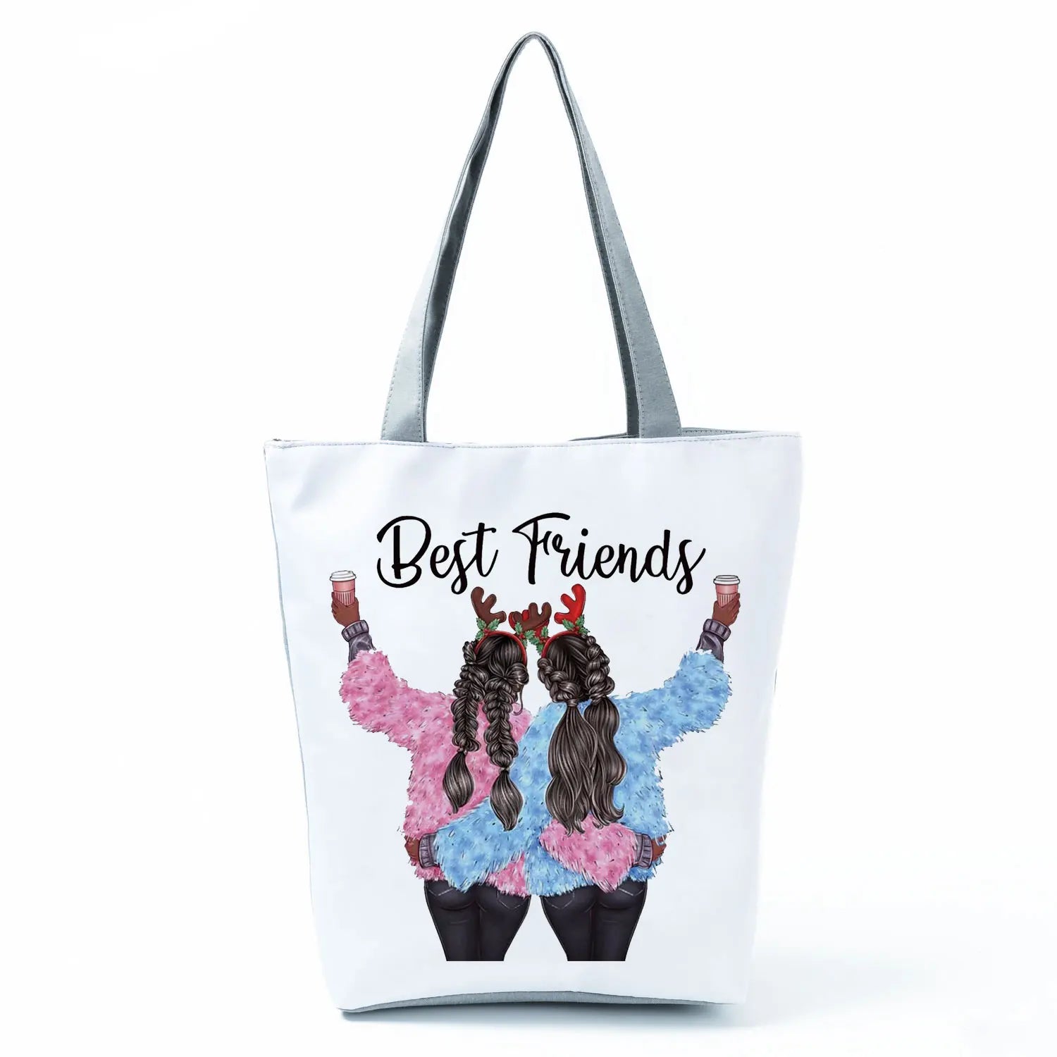 3D Printing Shoulder Bag Eco Shopping Organizer Zipper