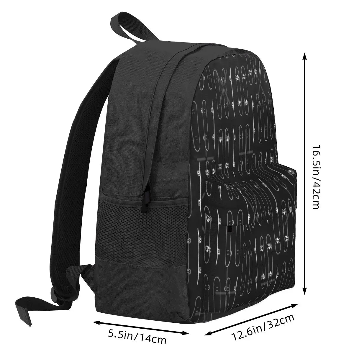 Skateboard Rows Lines Backpacks Men's Backpacks Bags For Women