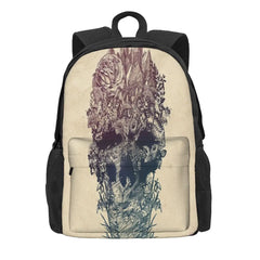 Skull Floral Backpacks Men's Backpacks Bags For Women