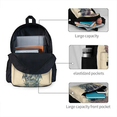 Skull Floral Backpacks Men's Backpacks Bags For Women