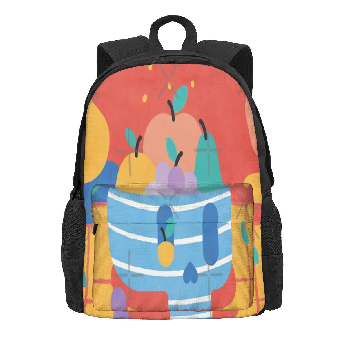 Skull Fruit Bowl Backpacks Men's Backpacks Bags For Women