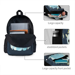 Sleepy Blupee Backpacks Men's & Women's Anime School Bags