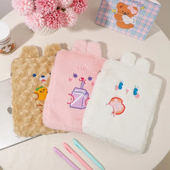 Bunny Plush 11-Inch Laptop Sleeve Case Soft Travel Bag