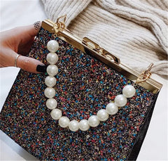 Sequins Sling Bag for Women Ladies