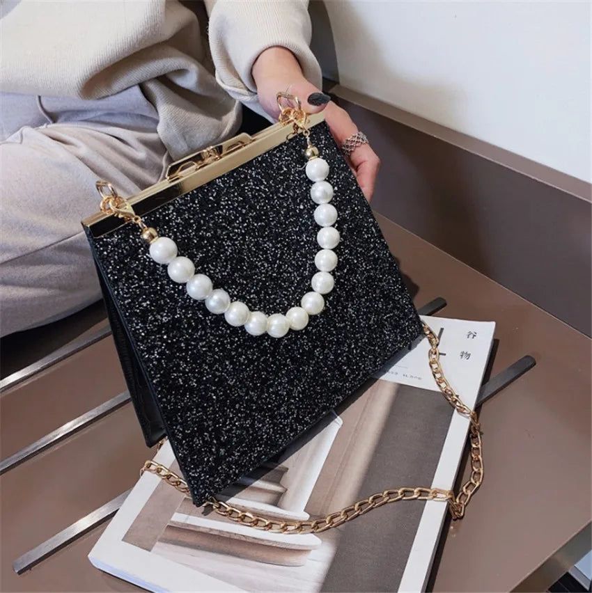 Sequins Sling Bag for Women Ladies