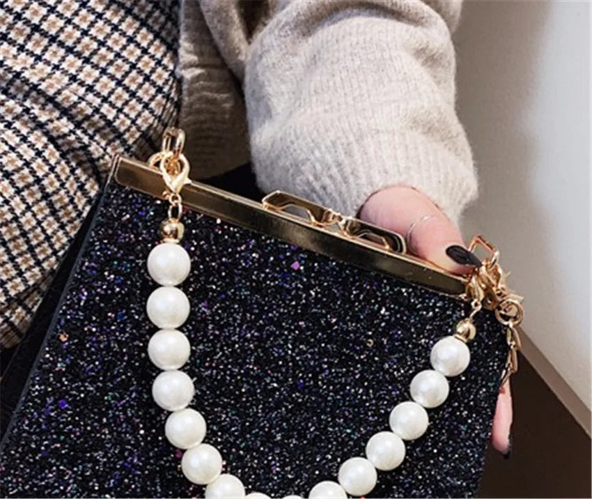 Sequins Sling Bag for Women Ladies