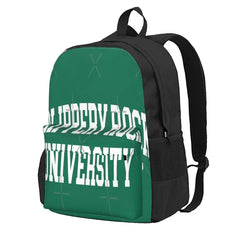 Slippery Rock College Font Curved Backpacks