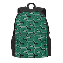 SRU Backpack Men's Women's Zipper Close Backpack Manga Print