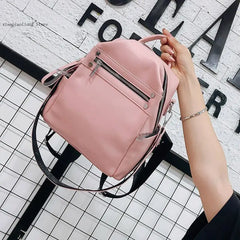 Small Backpack Travel Bag for Girls Women Shoulder Bag Multi-Purpose Casual