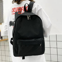 Nylon Women Backpack Small for School Girls