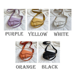 Small Bag Female Personality Single Shoulder Sling Retro Ladies PU