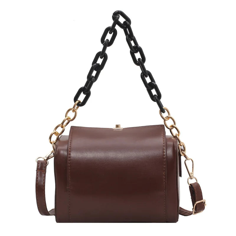 Small Women's Messenger Bag One Shoulder Mini Square Bag