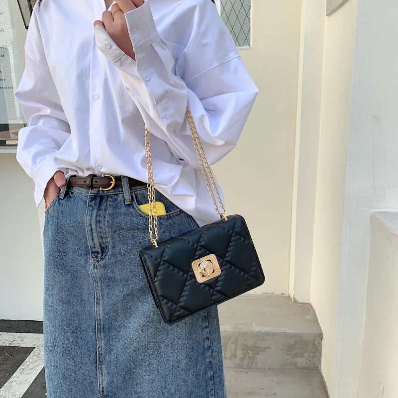 Women's Chain Shoulder Crossbody Bag