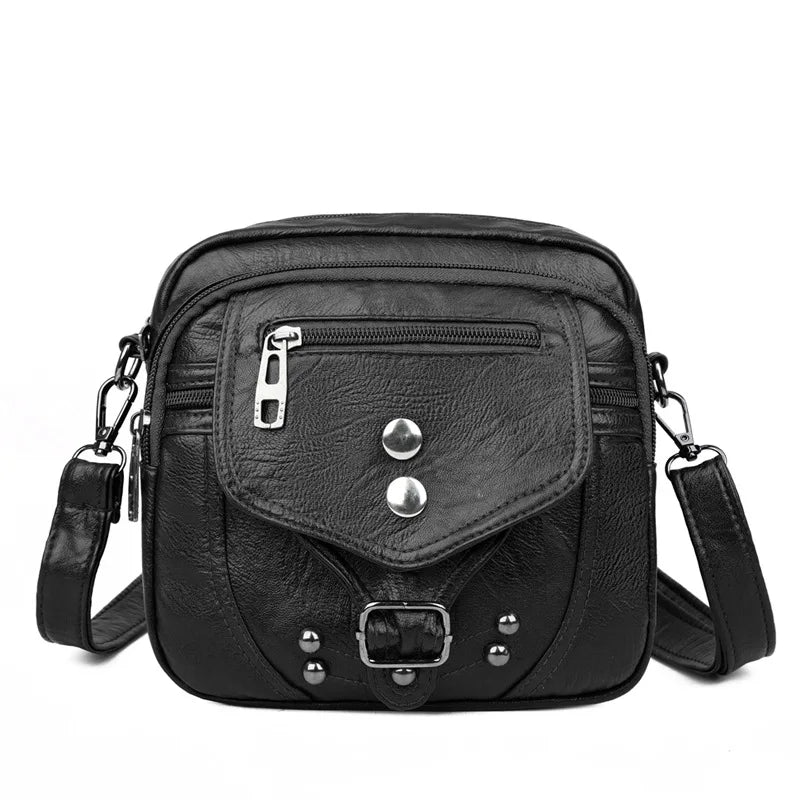 Sweet Shoulder Bag PU Leather Vintage Handbags Cross Body Bags